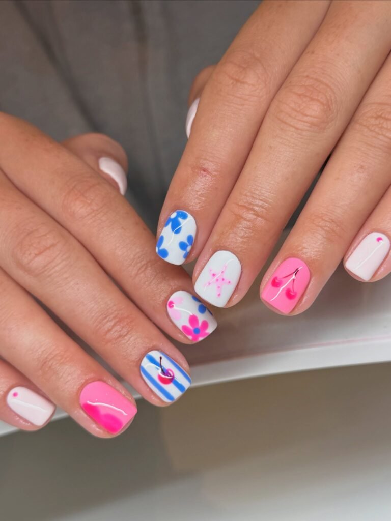19 Short Summer Nails Perfect for Hot Weather